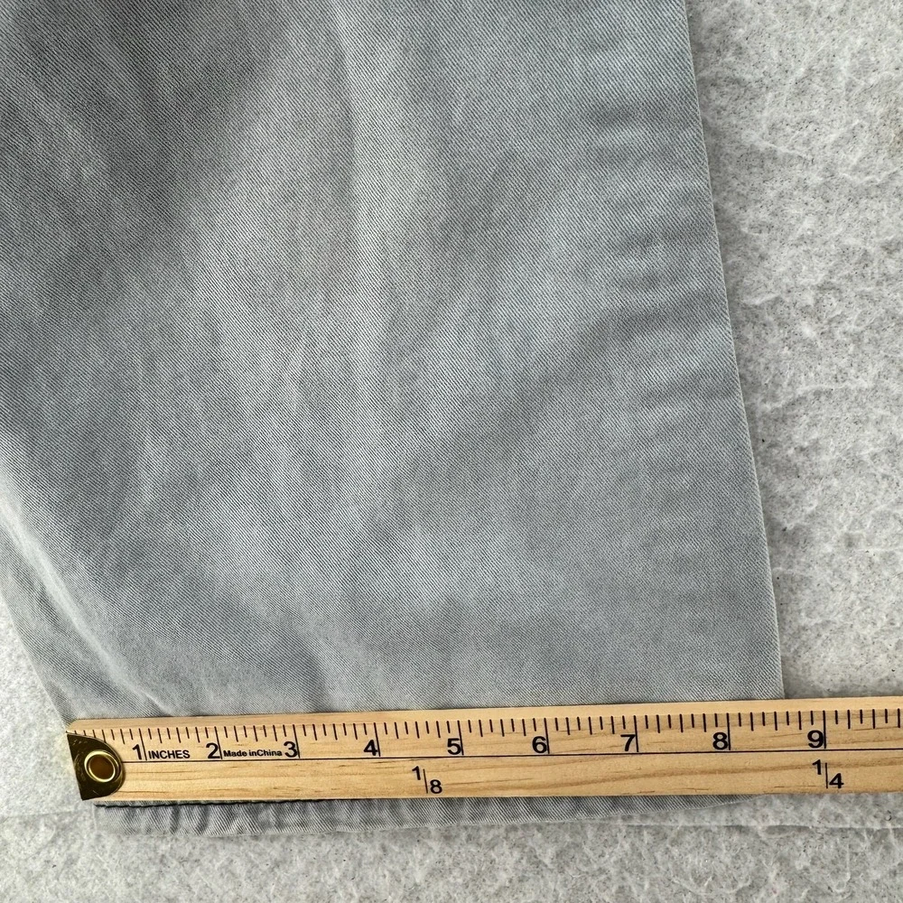 True Religion Jeans Mens 32 Gray Straight Rising Smoke Flap Pockets Distress NWT